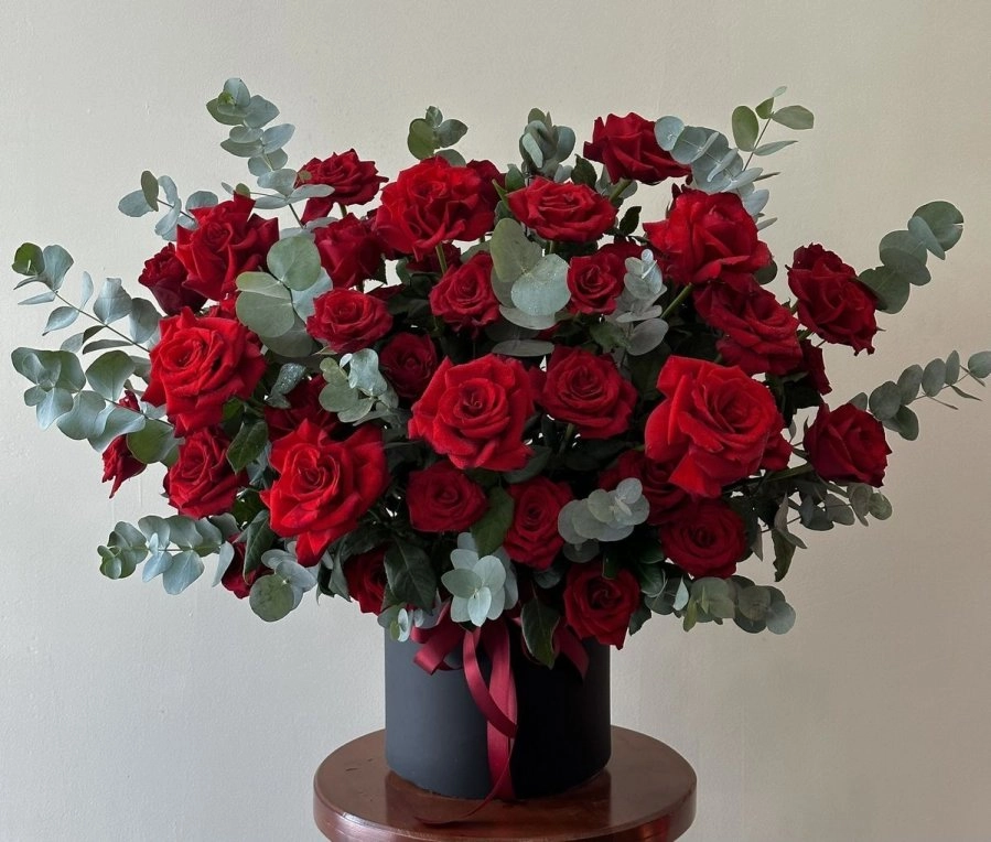 Gl Red Rose Box